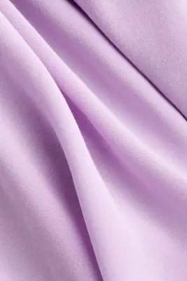 Robe trapèze en viscose - Violet clair — photo 4