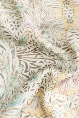 Robe dos nu - Beige/fleuri — photo 2