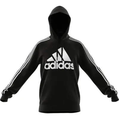 ADIDAS SWEAT CAPUCHE Noir — photo 3