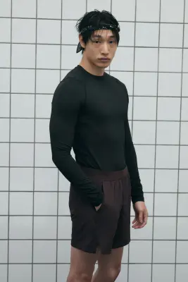 T-shirt de sport Compression Fit DryMove™ - Noir — photo 2