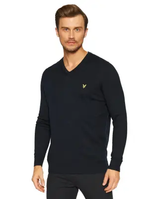 LYLE & SCOTT PULL COL V Marine — photo 2