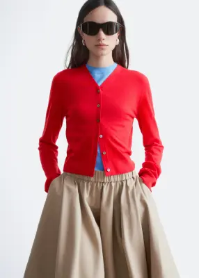 Jupe longueur genou évasée - Beige — photo 2