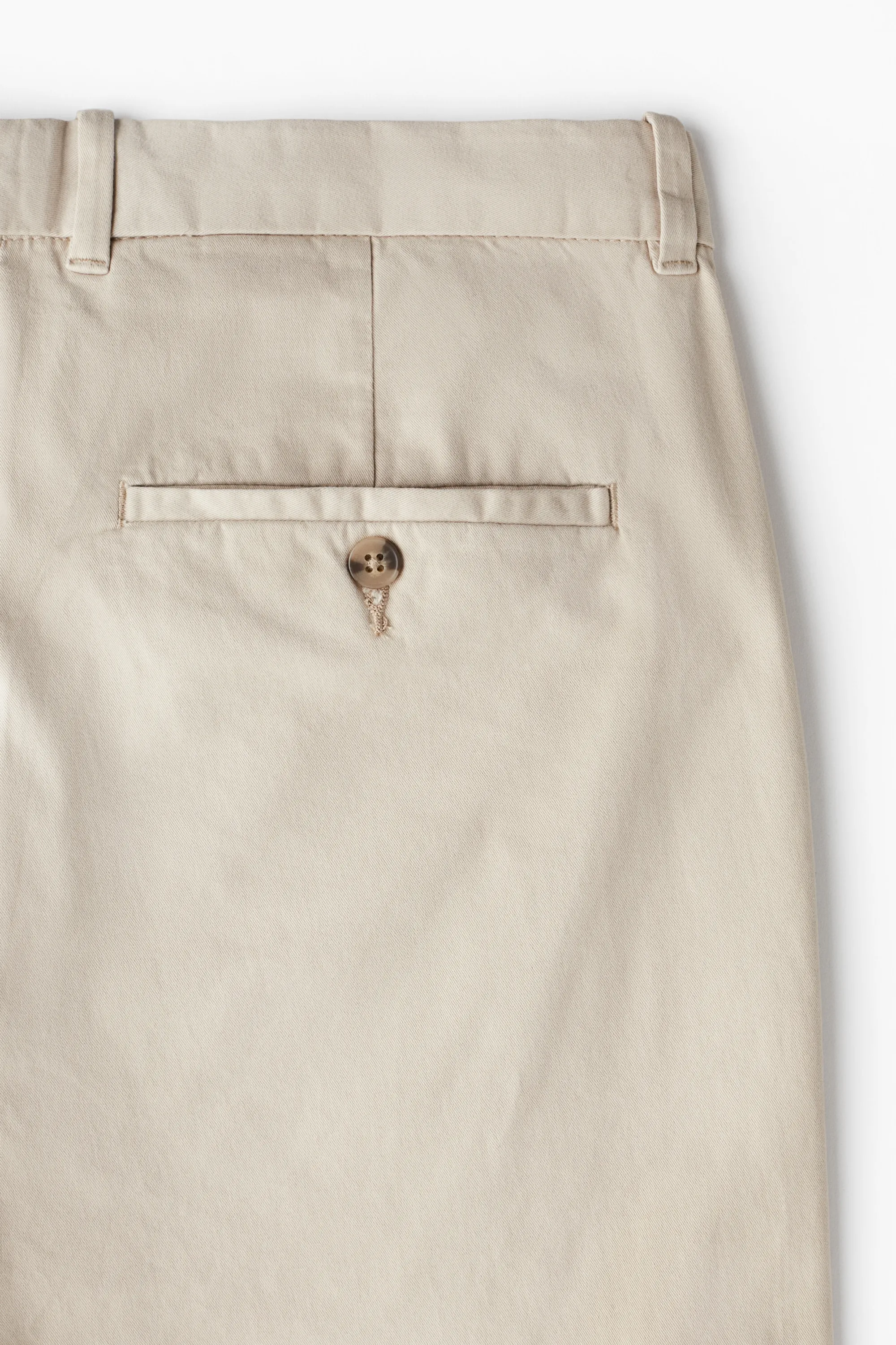 Chino Slim Fit en coton - Beige