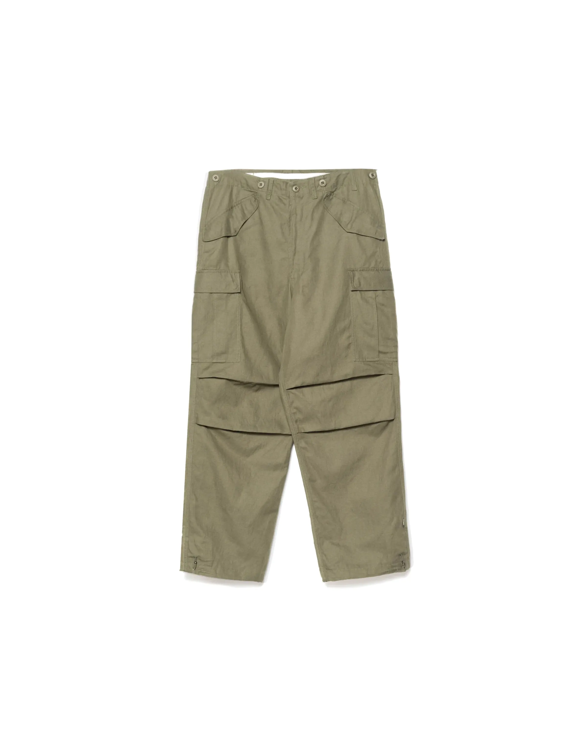 Hemp M65 Cargo Pants Olive