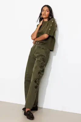 Pull manches courtes Femme — photo 3