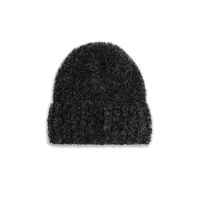 Bonnet Polar fluff – black — photo 2