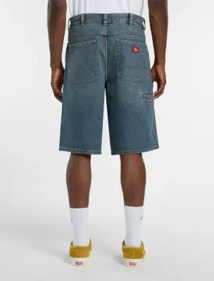 Short Dickies 13 inch 958 jeans – Khaki tinted blue — photo 2