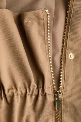MAMA Veste de portage Before & After en twill - Beige — photo 5