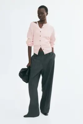 Gilet loose - Rose ancien clair — photo 3