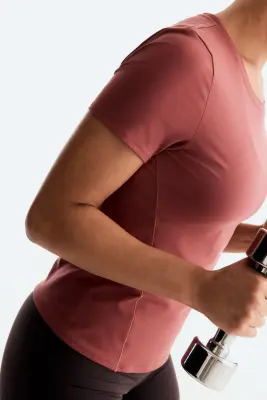 Top de sport DryMove™ - Marron pourpre clair — photo 4