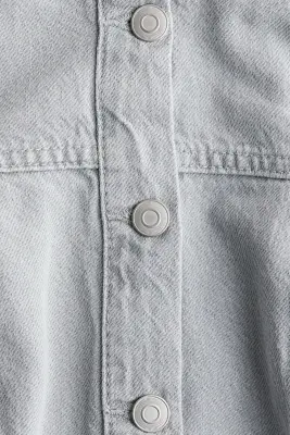 Robe en denim - Gris clair — photo 5