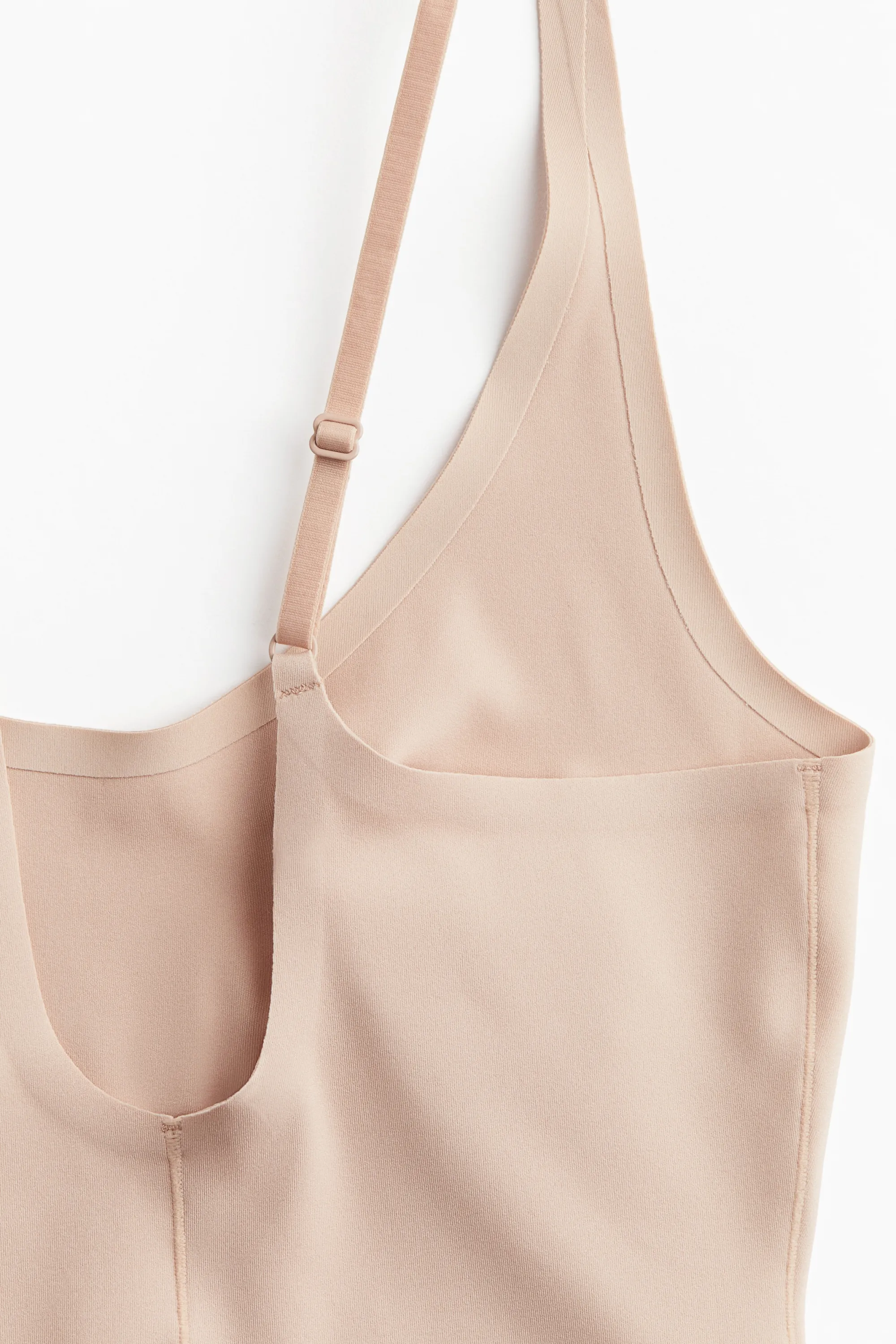 Body string Light shape en microfibre - Beige clair