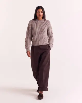 Pull Andrew beige — photo 3
