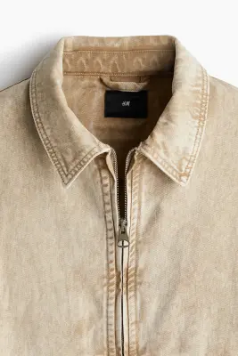 Veste utility wear Loose Fit - Beige — photo 2
