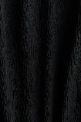Robe froissée à étages - Noir — photo 3