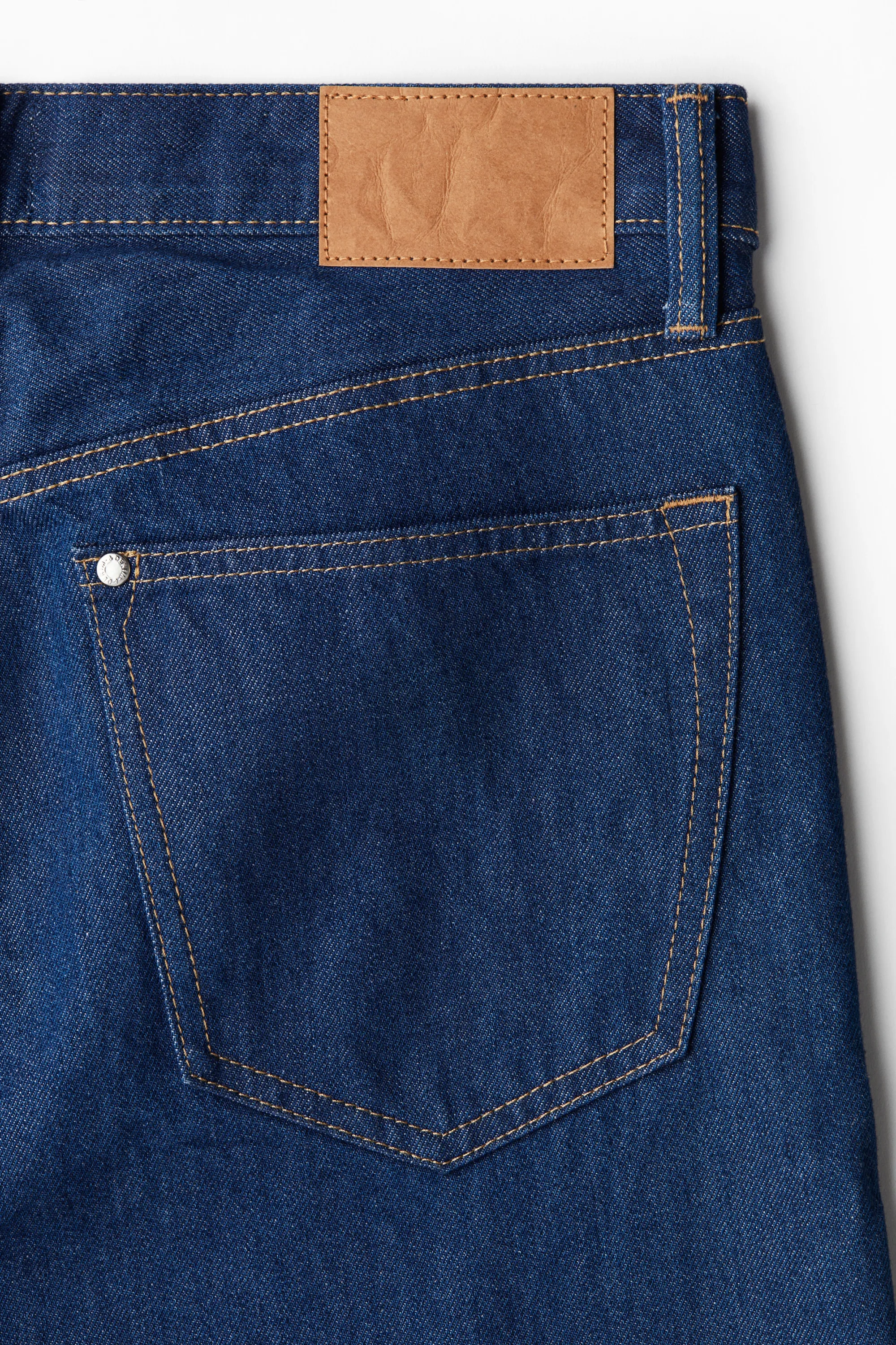 Relaxed Jeans - Bleu denim foncé