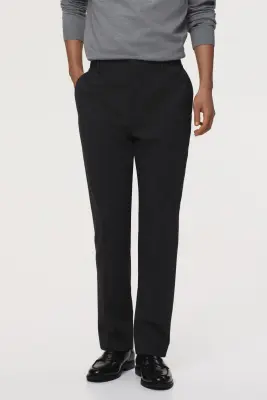 Pantalon de costume Slim Fit - Gris foncé — photo 3