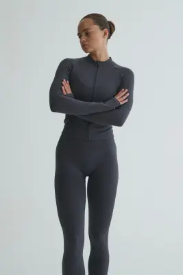 Veste de sport Seamless DryMove™ - Gris — photo 2