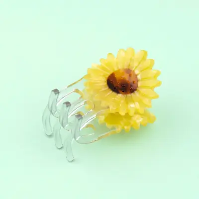 Mini pince à cheveux Tournesol Coucou Suzette — photo 3