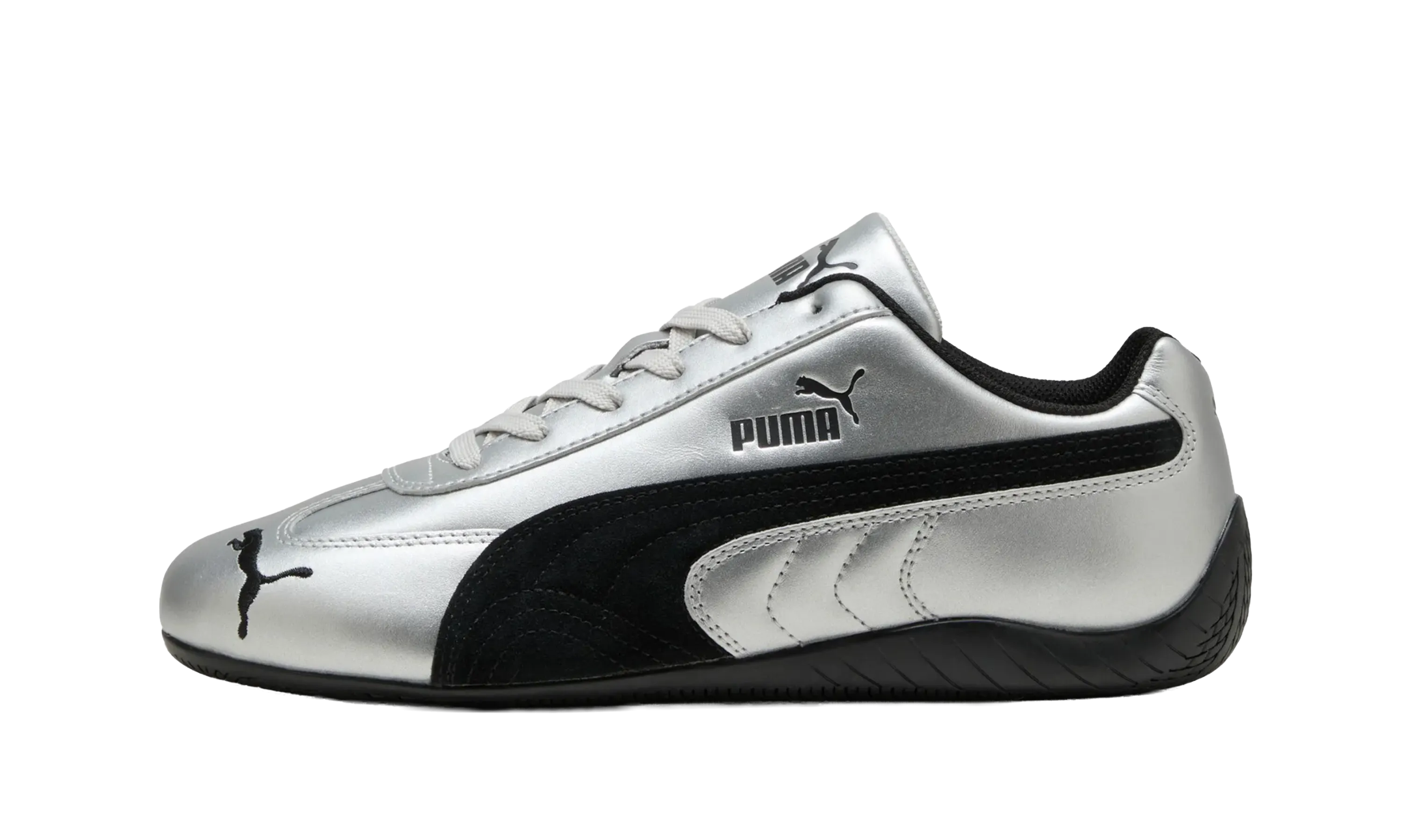 Puma Mujer Speedcat Metallic Silver Black