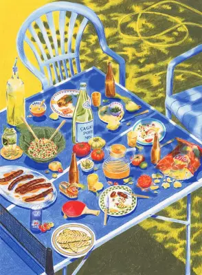 Puzzle 1000 pièces Manger dehors – Jour Férié — photo 2