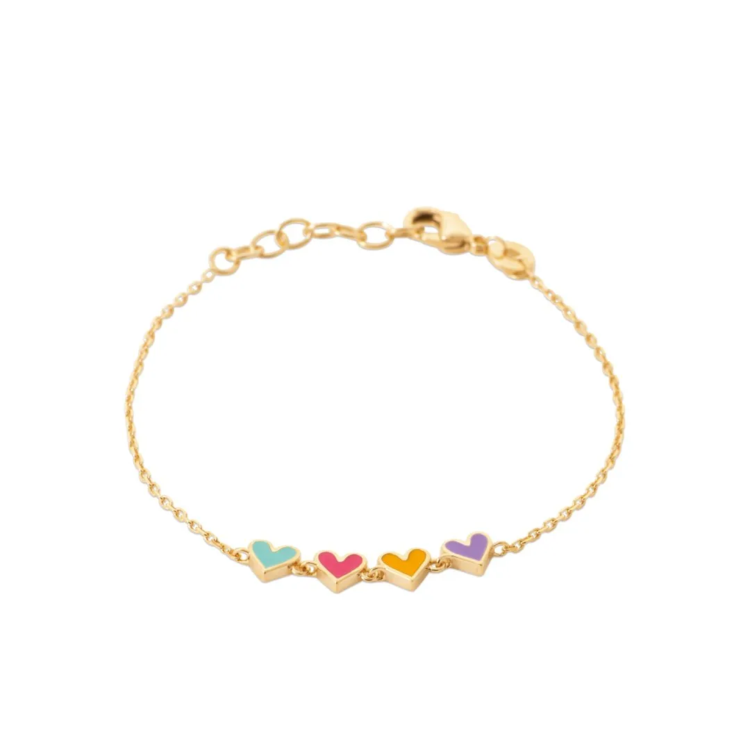 Bracelet pl-or 750 3mic laque 92209616