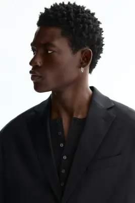 Veste Relaxed Fit - Noir — photo 1