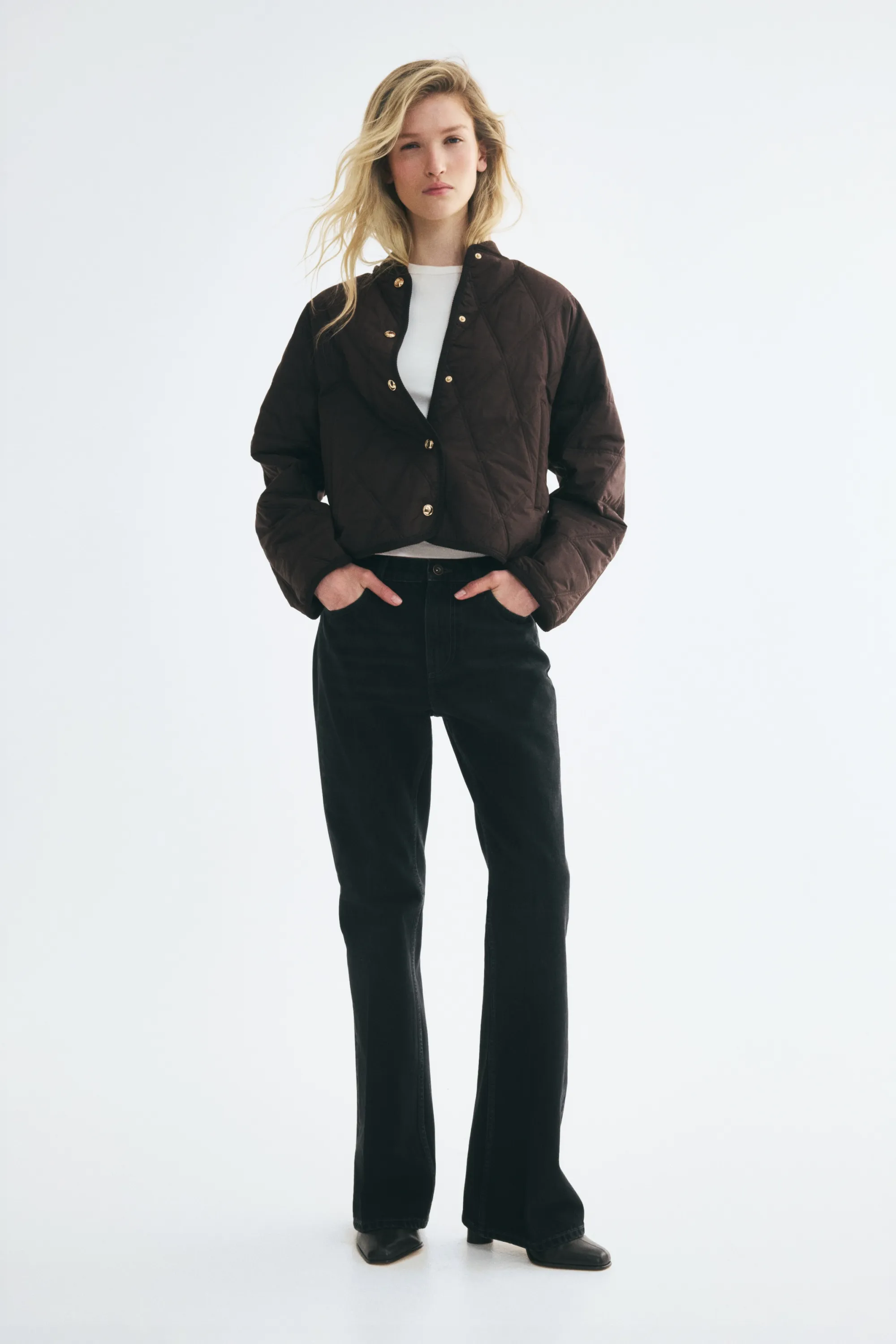 Veste matelassée THERMOLITE® - Marron foncé