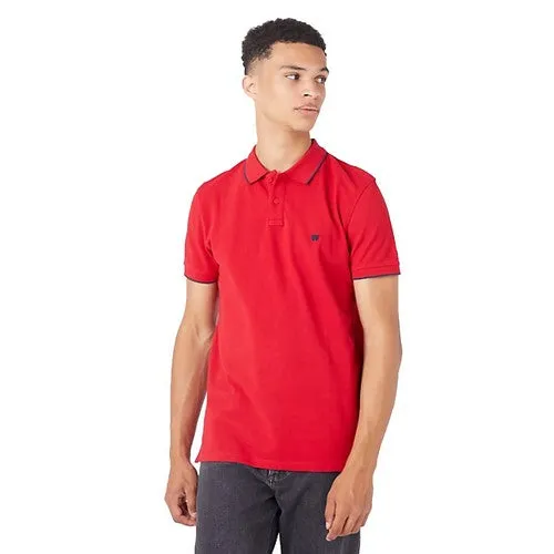 WRANGLER POLO Rouge