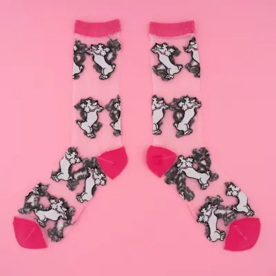 Chaussettes transparentes Caniche Coucou Suzette — photo 2