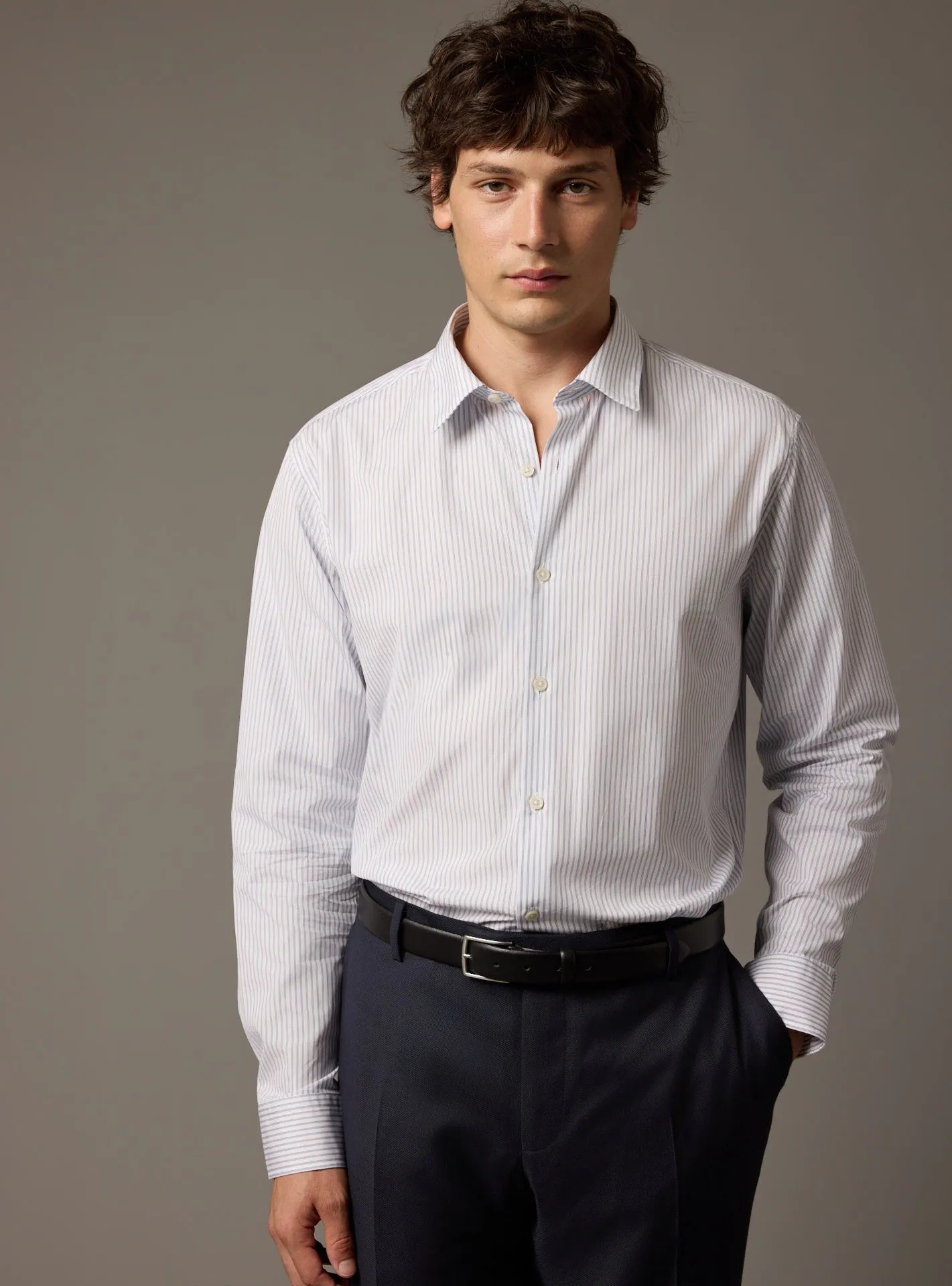 Chemise Jake Ciel/White