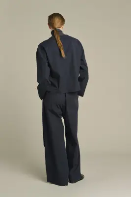 BLOUSE KACY BLEU NUIT — photo 2