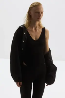 Body string sans manches Sculpting - Noir — photo 2