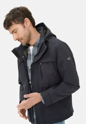 CAMEL ACTIVE VESTE Waterproof capuche Marine — photo 5