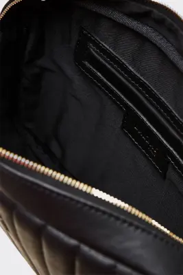 Sac Grand César noir lisse chaine amovible — photo 4