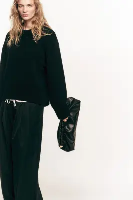 Pull en laine - Noir — photo 3