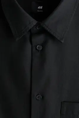 Chemise Relaxed Fit - Noir — photo 5