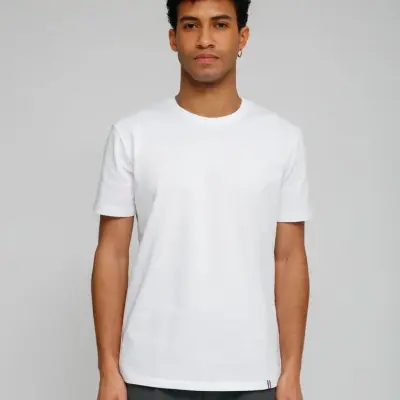 T-shirt unisexe Hugo blanc — photo 1