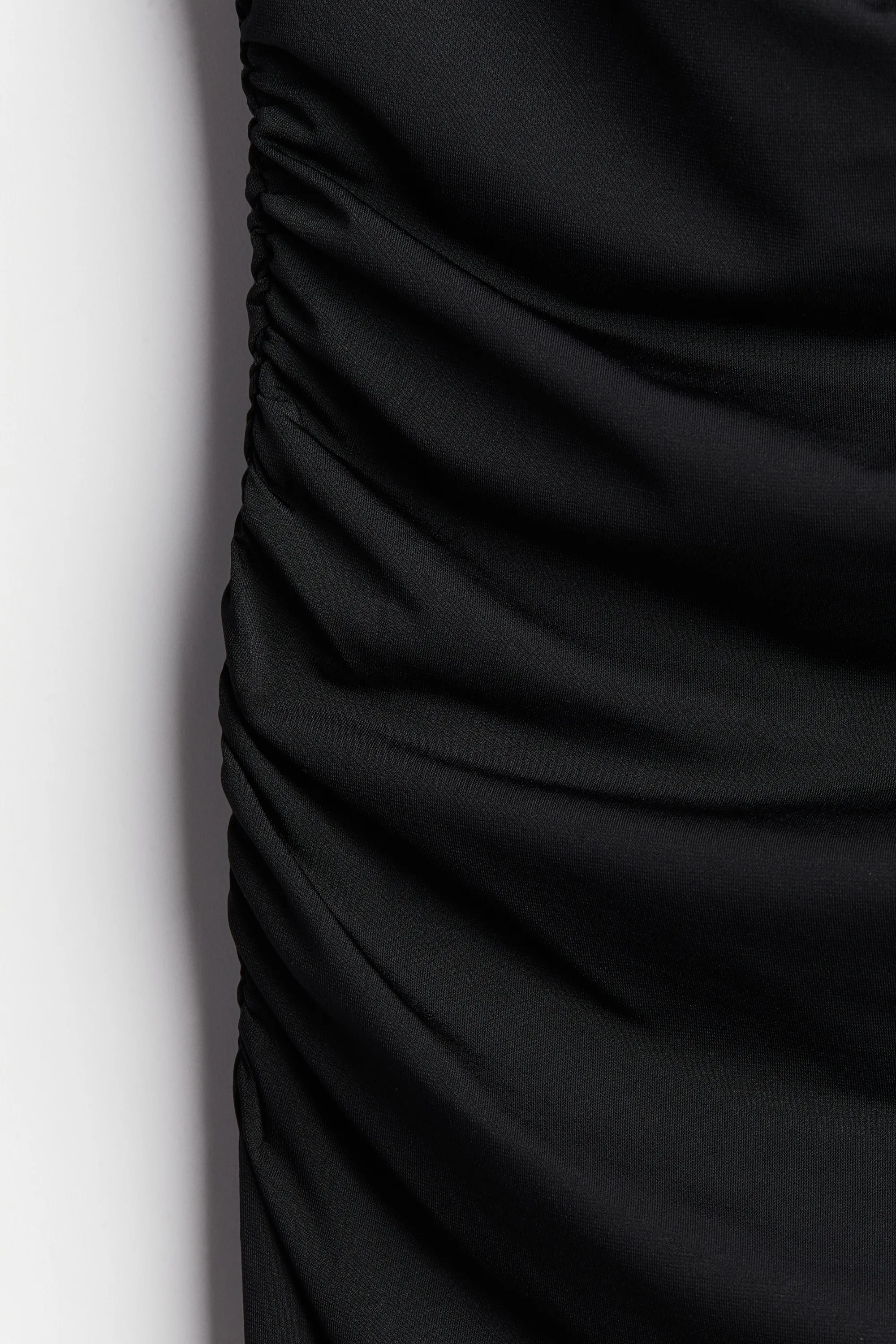 Robe à encolure bénitier - Noir