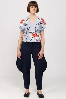 Top cache cœur Yukata — photo 3