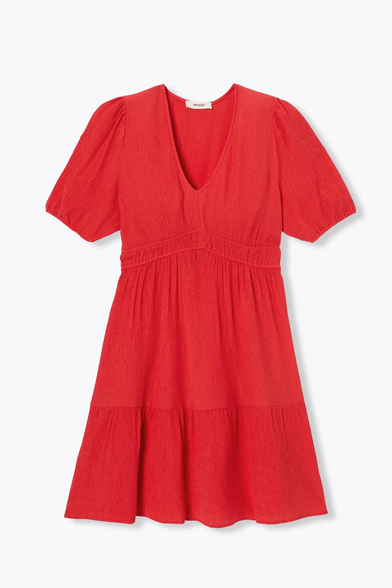 Robe courte unie Femme