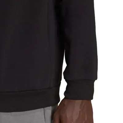 ADIDAS SWEAT COL ROND GRANDE LONGUEUR Noir — photo 3