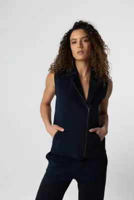 Veste en coton, lin et coton organique — photo 2