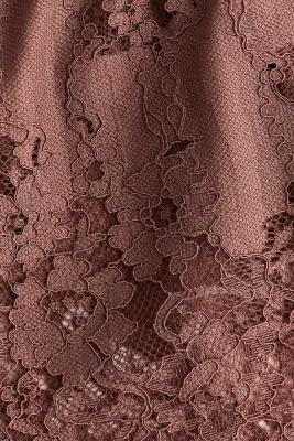 Culotte Shortie en dentelle - Rose ancien foncé — photo 2