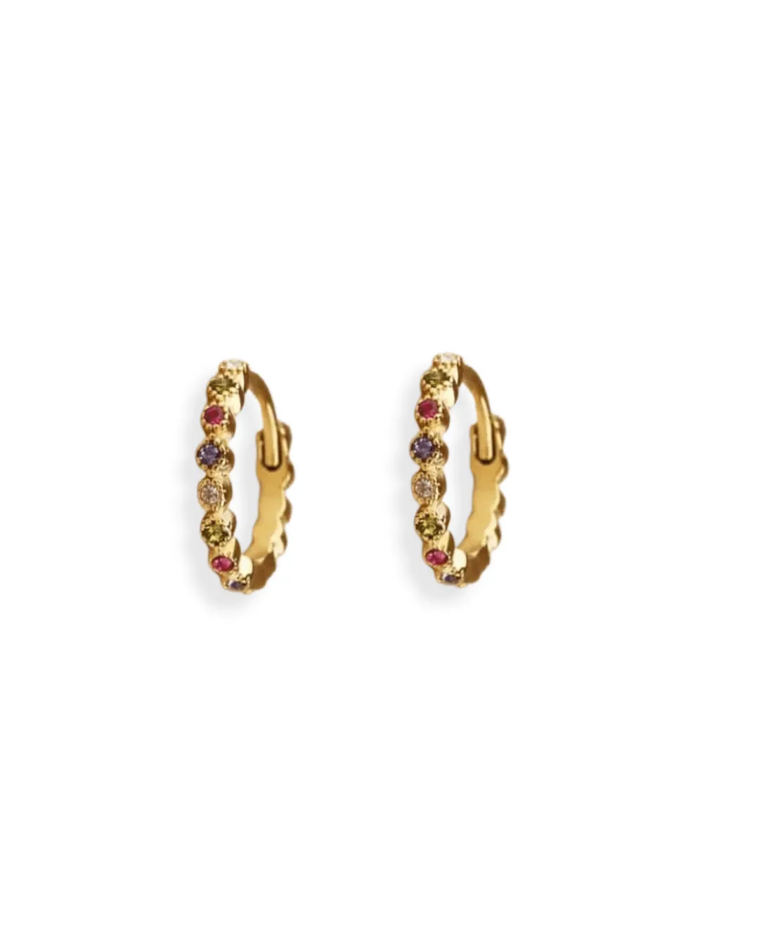 Boucles d'oreilles Birma Multicolore