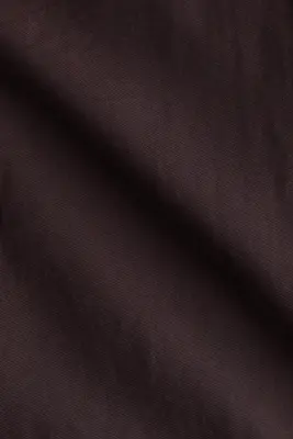Pantalon cargo avec ceinture à nouer - Marron foncé — photo 4