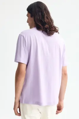 T-shirt Regular Fit - Lilas — photo 3