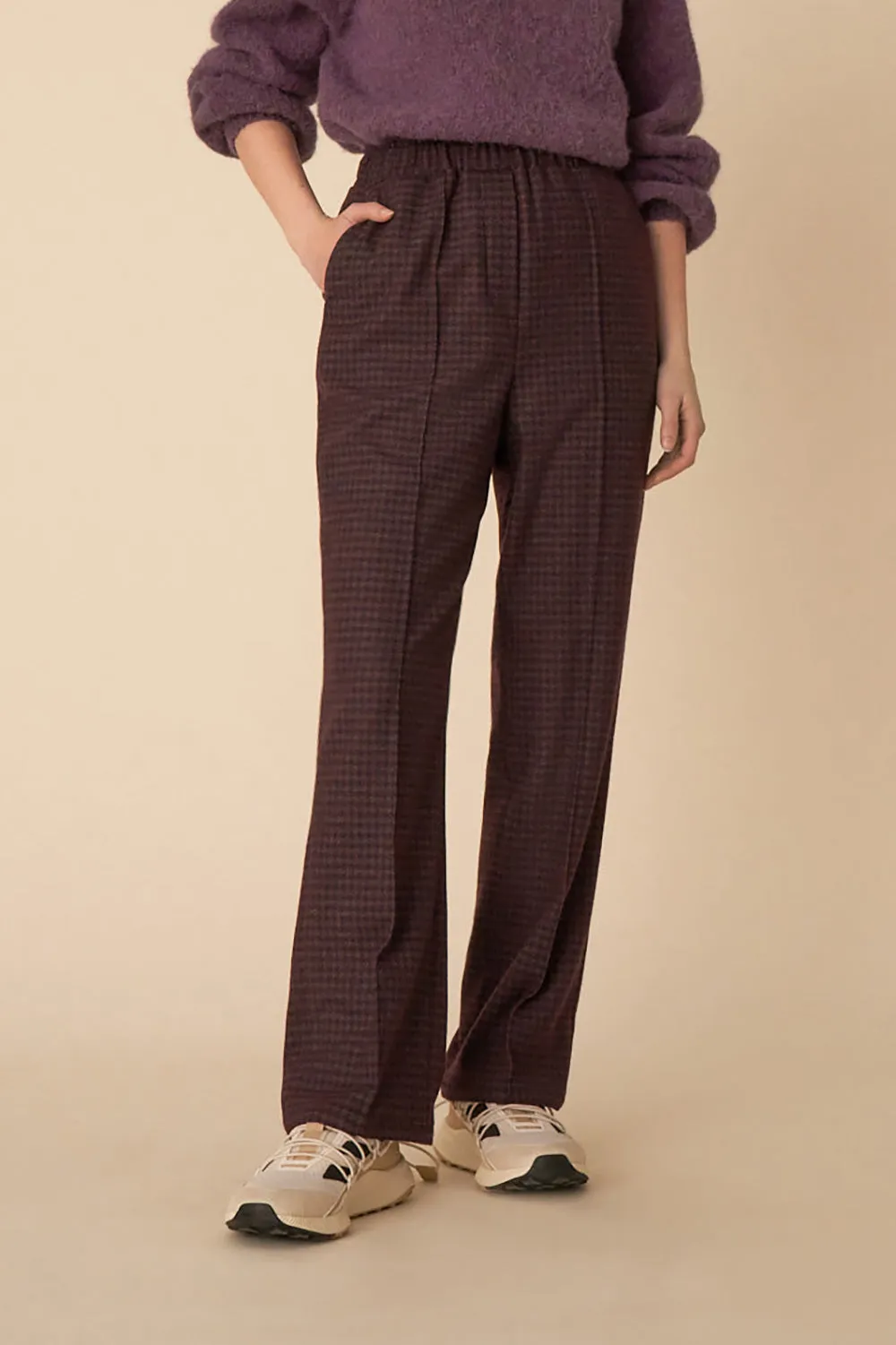 pantalon sabado carreaux bridget