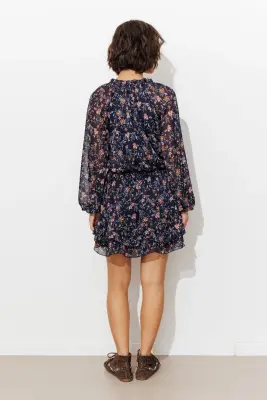 Robe courte imprimée Femme — photo 4