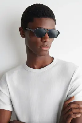 T-SHIRT SLIM EN COTON CÔTELÉ - BLANC — photo 3